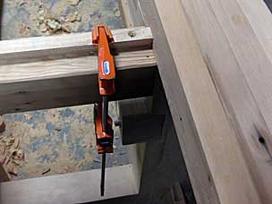 Sliding dovetail rail with countersunk screw