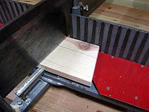 Sawing dutchman patch to replace knot