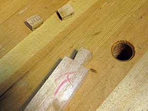 Top rail dovetail